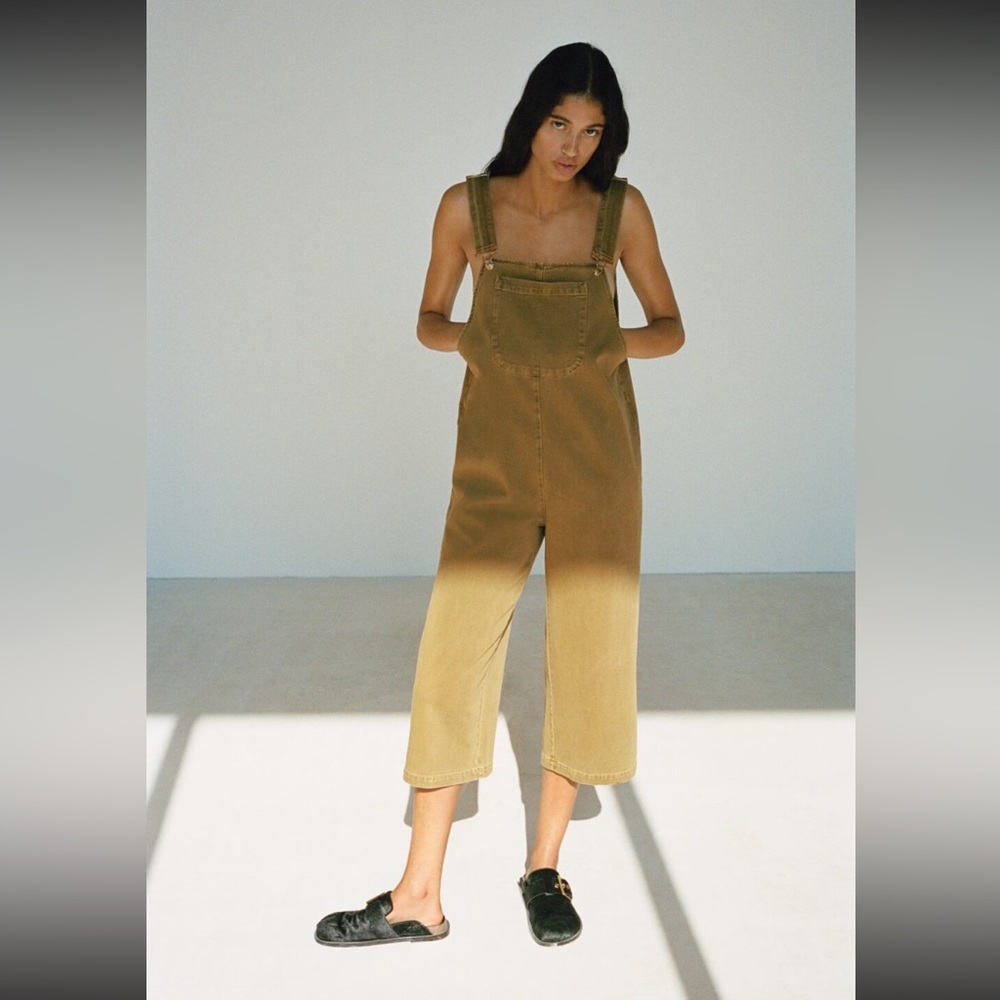 Zara denim jumpsuit